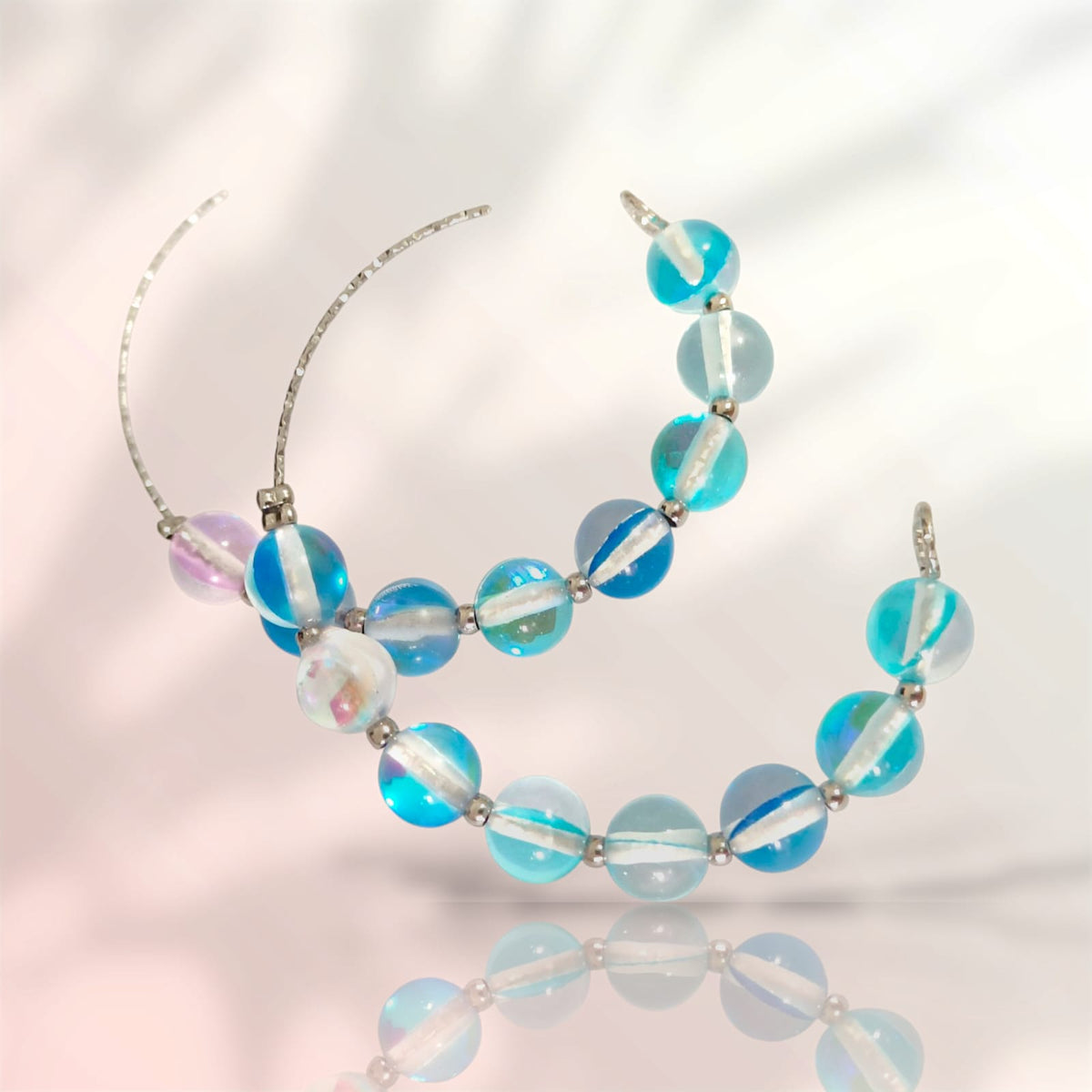 CHAKRA PRECIOUS GEMSTONE HOOPS