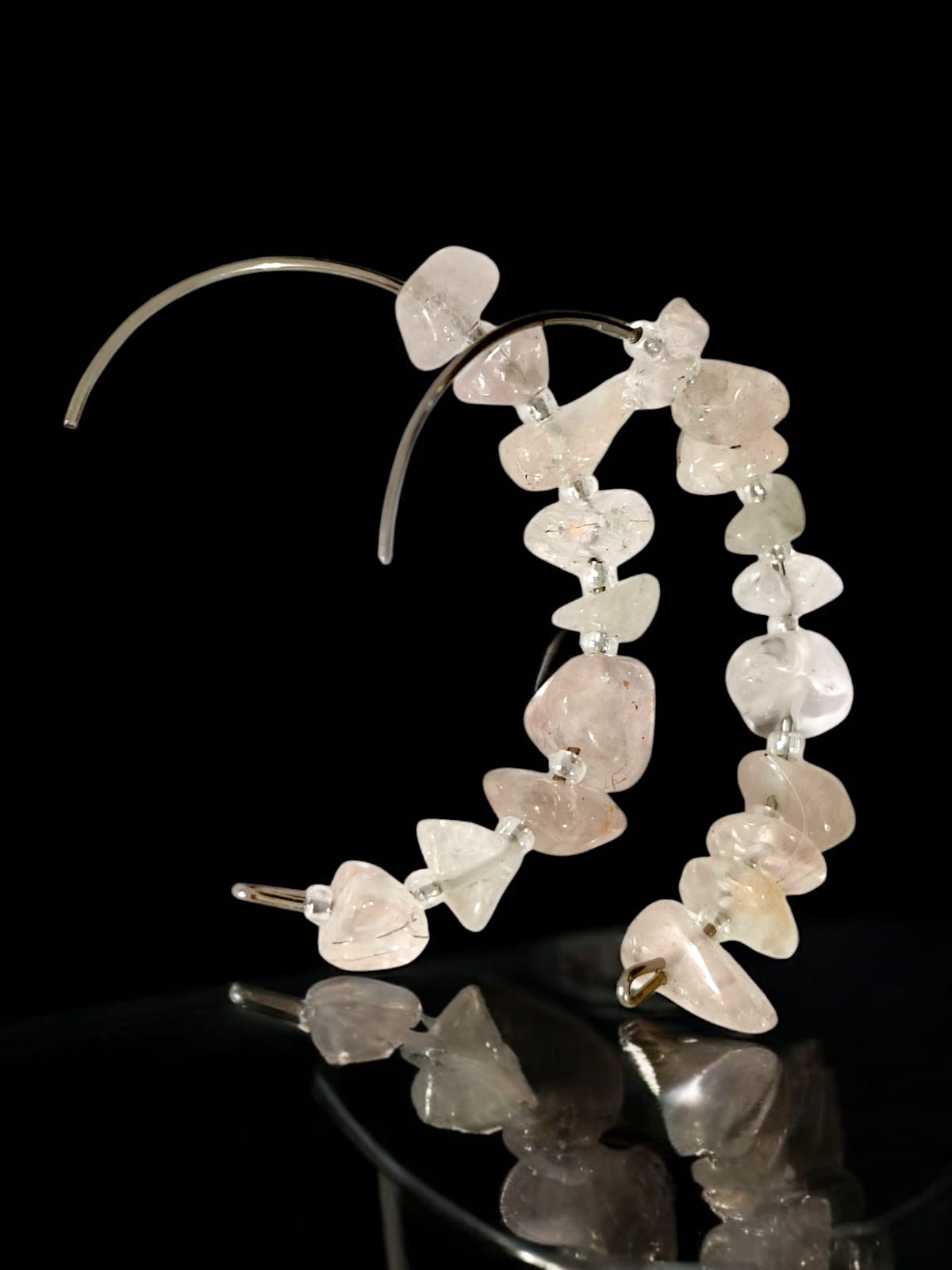 CHAKRA PRECIOUS GEMSTONE HOOPS