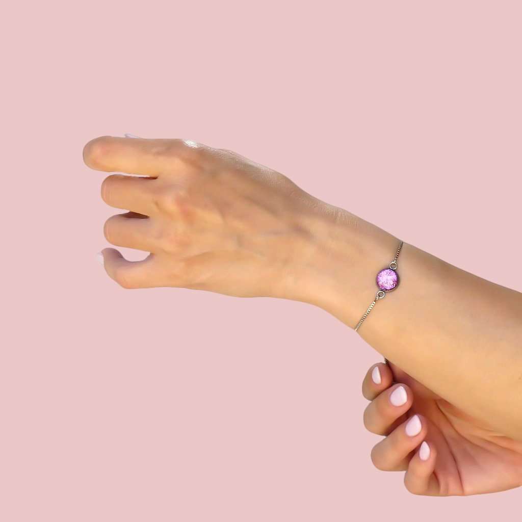 BRACELET PARME ~ LIGHT GREEN | ST. STEEL | PERFECT FIT | REFLET[proBRACELET PARME ~ LIGHT GREENduct_vendor]MicrocosmosPRODUCT INFORMATION

Exclusive Microcosmoses Glass Reflet™
Base: Stainless Steel Perfect Fit adjustable slide closure up to 9", 22 cm.

Bracelet chain thickness 2 mmBRACELET STEEL