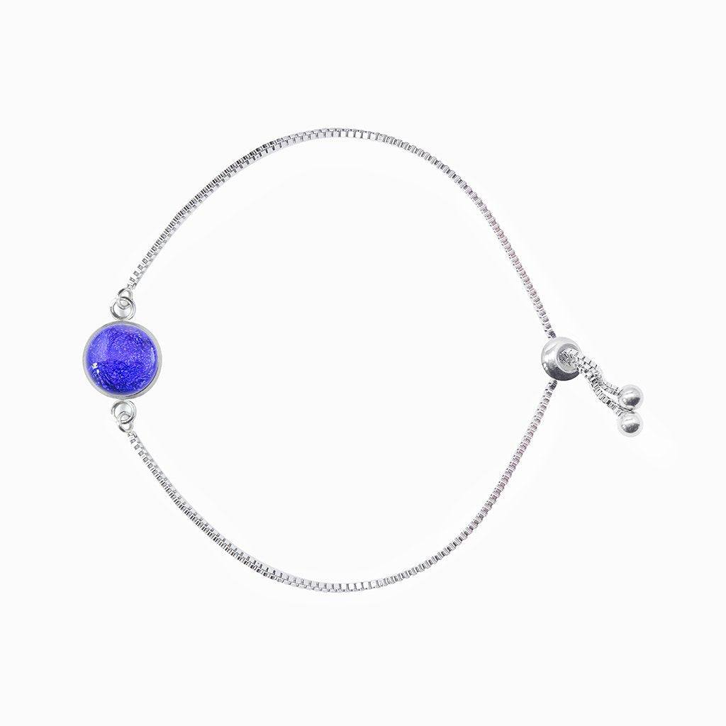 BRACELET STARRY BLUE ~ INDIGO | ST. STEEL | PERFECT FIT | REFLET[proBRACELET STARRY BLUE ~ INDIGOduct_vendor]MicrocosmosPRODUCT INFORMATION

Exclusive Microcosmoses Glass Reflet™
Base: Stainless Steel Perfect Fit adjustable slide closure up to 9", 22 cm.

Bracelet chain thickness 2 mmBRACELET STEEL