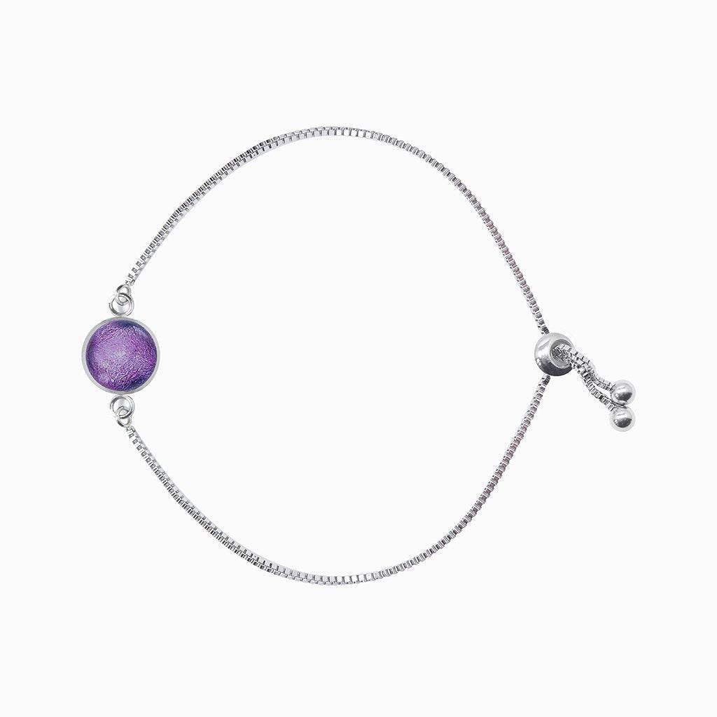 BRACELET VIOLET ~ EMERALD | ST. STEEL | PERFECT FIT | REFLET[proBRACELET VIOLET ~ EMERALDduct_vendor]MicrocosmosPRODUCT INFORMATION

Exclusive Microcosmoses Glass Reflet™
Base: Stainless Steel Perfect Fit adjustable slide closure up to 9", 22 cm.

Bracelet chain thickness 2 mmBRACELET STEEL