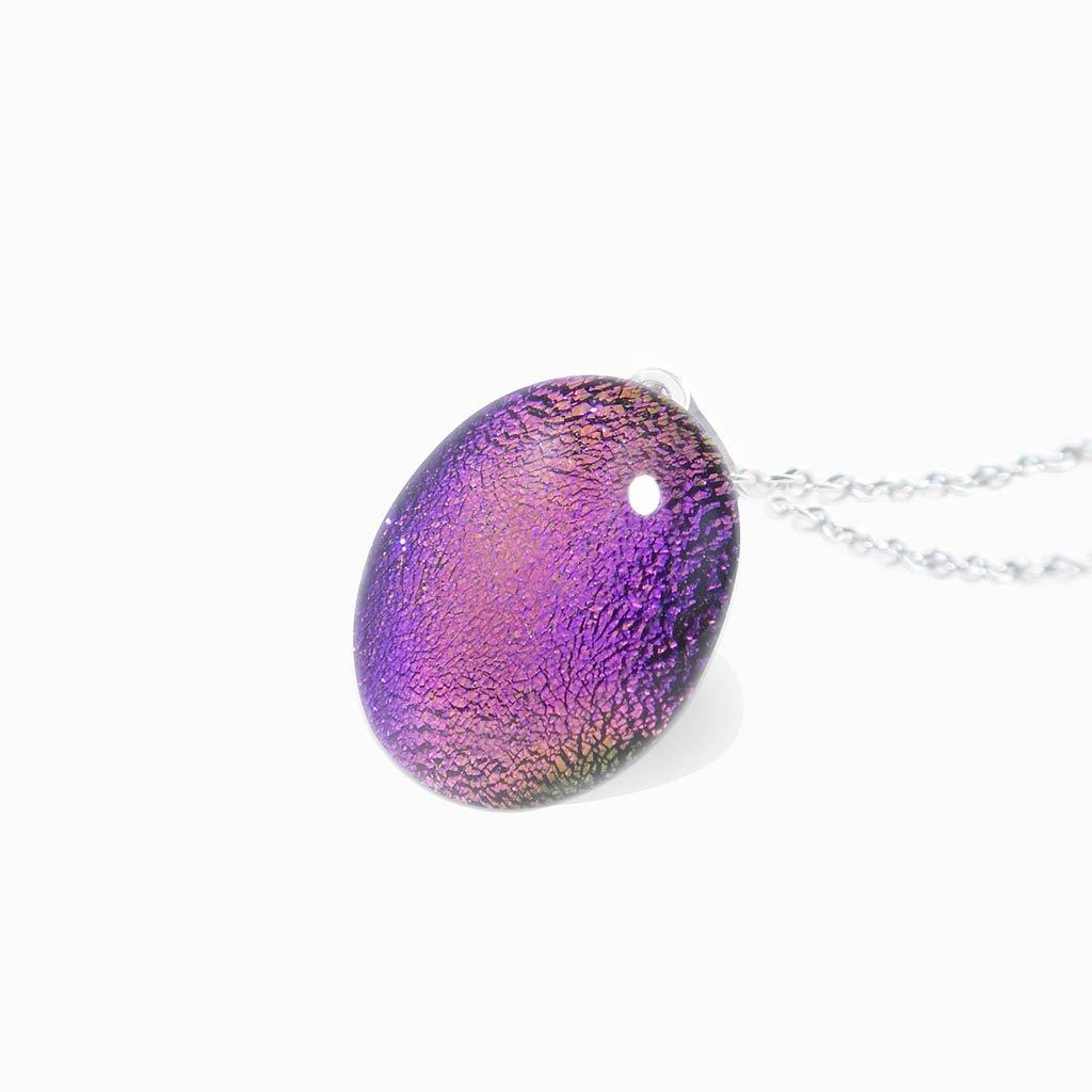 NECKLACE INDIGO ~ ETERNAL FUSHIA | ECLIPSE | REFLET[proNECKLACE INDIGO ~ ETERNAL FUSHIAduct_vendor]MicrocosmosPRODUCT INFORMATION

Exlusive Microcosmoses Glass Reflet
Bead size: 14 mm / 0.55"

Base chain: Sterling Silver 925 ~ Stainless Steel 
Chain thickness: 1 mm (St.SilveNECKLACE