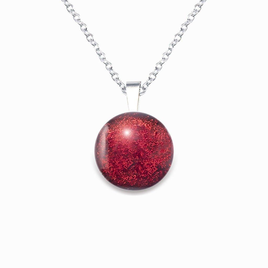 NECKLACE RED RUBY |ECLIPSE | REFLET[proNECKLACE RED RUBYduct_vendor]MicrocosmosPRODUCT INFORMATION

Exlusive Microcosmoses Glass Reflet
Bead size: 14 mm / 0.55"

Base chain: Sterling Silver 925 ~ Stainless Steel 
Chain thickness: 1 mm (St.SilveNECKLACE