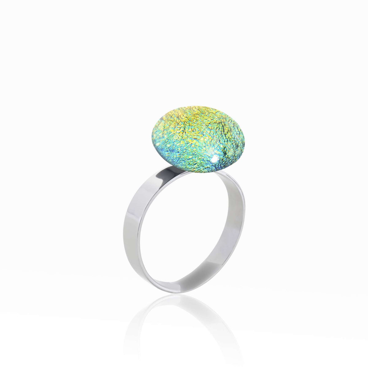 RING GOLD ~ GREEN BOKEH | ECLIPSE | REFLET[proRING GOLD ~ GREEN BOKEHduct_vendor]MicrocosmosPRODUCT INFORMATION 

Exclusive Microcosmoses Glass Reflet™

Base: Stainless Steel 
Bead size: 12~14 mm / 0.47"~0.55"


Free Gift Box 


The  Microcosmoses Reflet  SRINGS GLASS REFLET