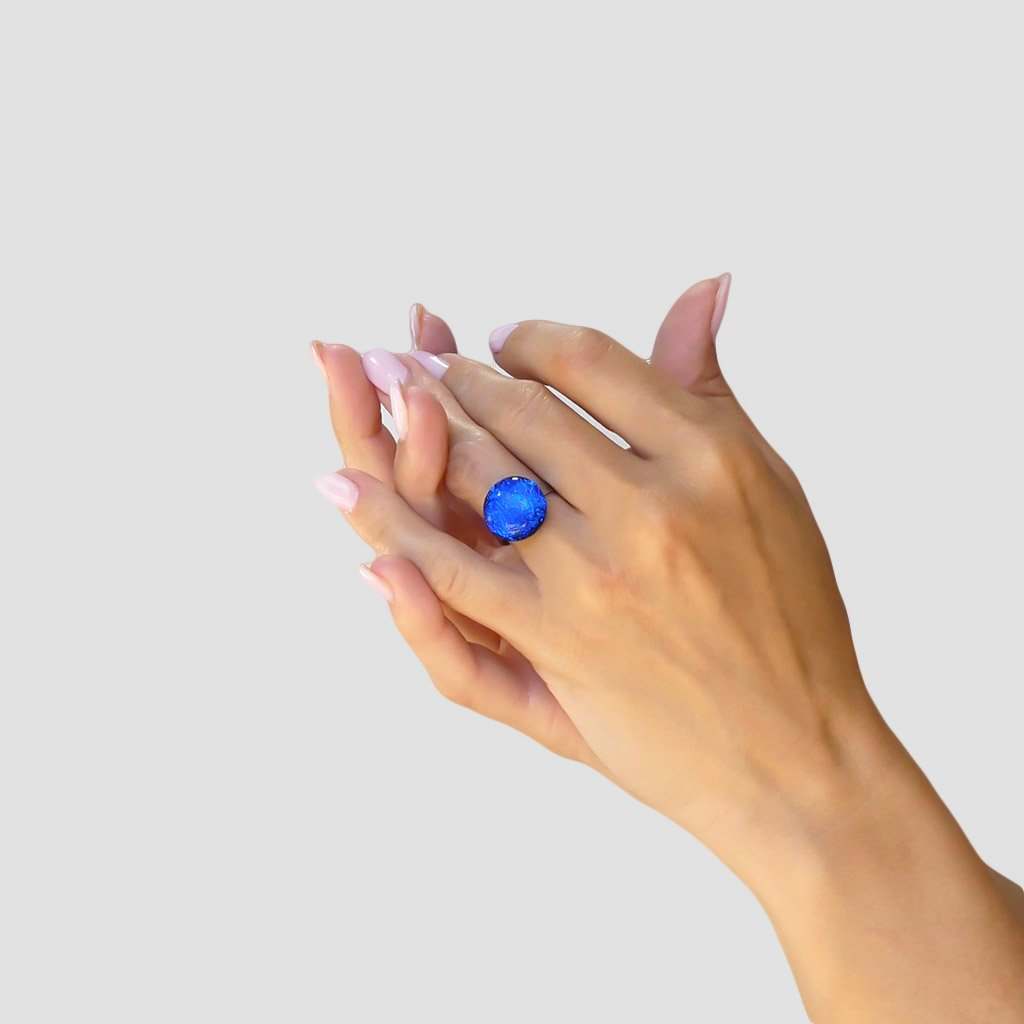 RING STARRY BLUE ~ INDIGO | ECLIPSE | REFLET[proRING STARRY BLUE ~ INDIGOduct_vendor]MicrocosmosPRODUCT INFORMATION 

Exclusive Microcosmoses Glass Reflet™
Base: Stainless Steel 
Bead size: 12~14 mm / 0.47"~0.55"


Free Gift Box 


The  Microcosmoses Reflet  StRINGS GLASS REFLET